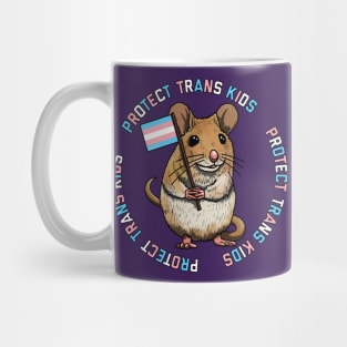 Protect Trans Kids Mouse Mug